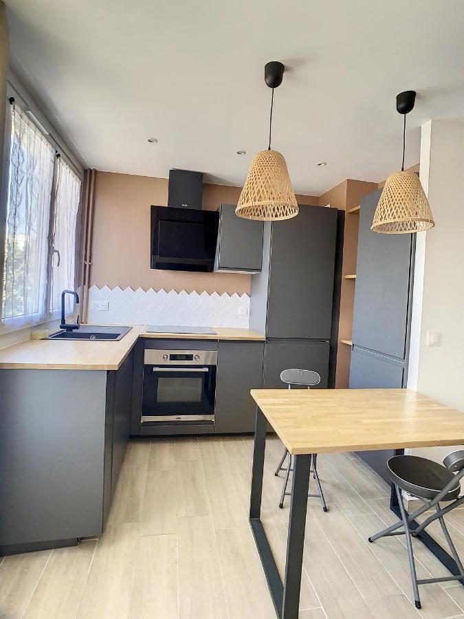 Ferienwohnung Appart Cosy Proche Paris Gare Orly Tram Wifi 4Pers Choisy-le-Roi Exterior foto